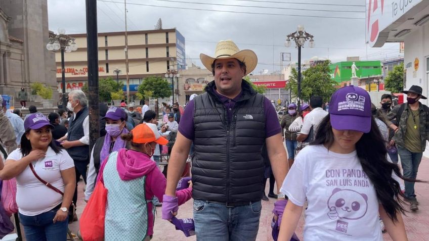 Candidato Adrián Esper Cárdenas en SLP, donará su sueldo de gobernador