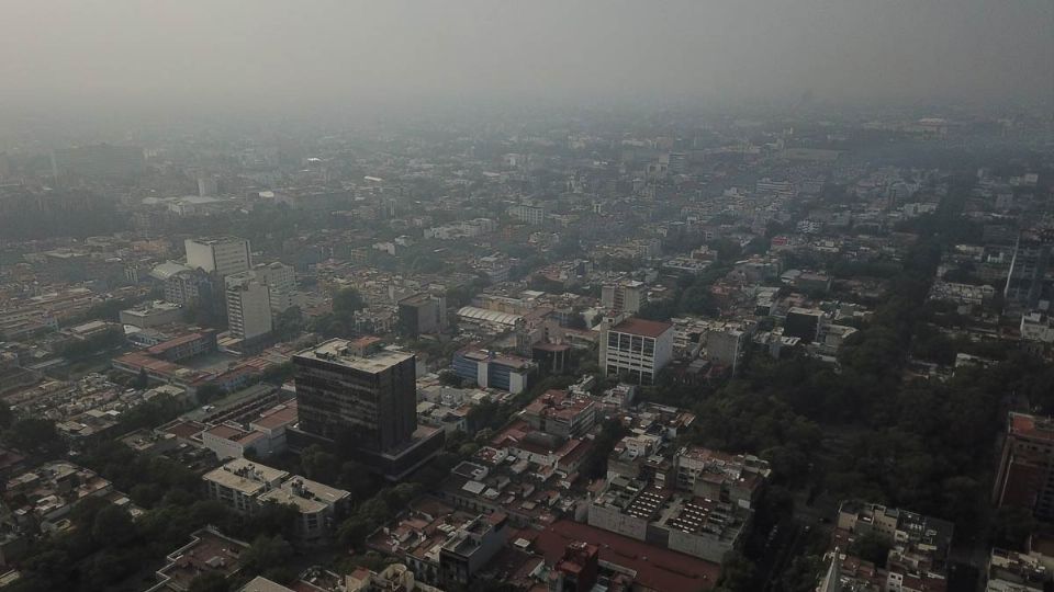 Imagen ilustrativa de mala calidad de aire en la Ciudad de México. Foto: Cuartoscuro