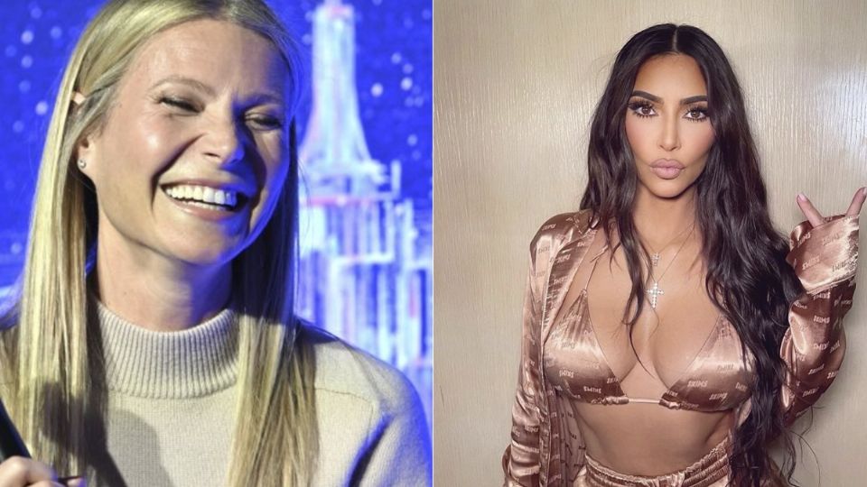 ¿Será el inicio de una buena amistad entre Kim y Paltrow? Foto: Especial.