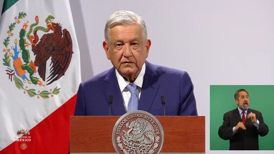 El presidente López Obrador habló sobre los estudiantes desaparecidos de Ayotzinapa 
FOTO: Especial