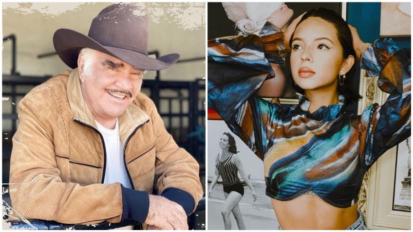 Vicente Fernández, ¿papá biológico de Ángela Aguilar?; VIDEO explica la historia