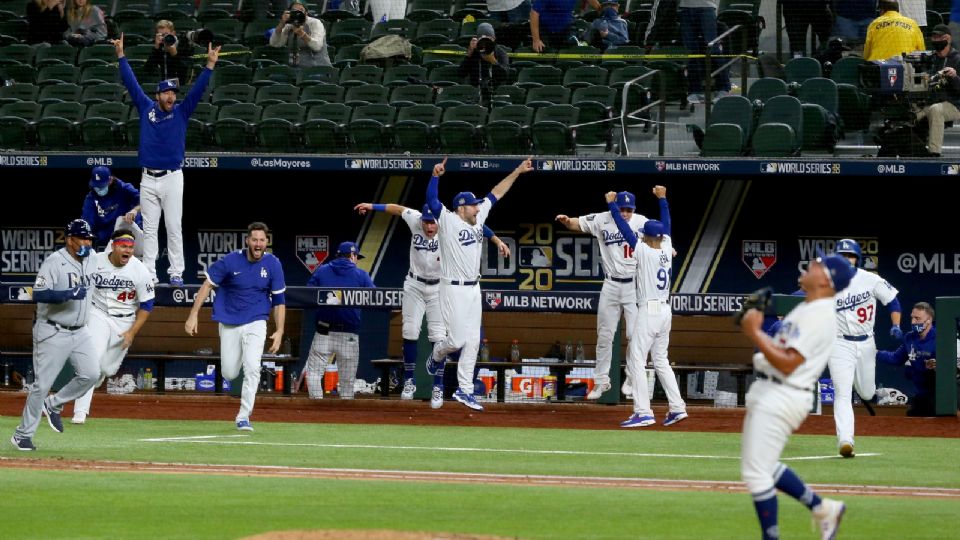 Los Dodgers son los actuales campeones, tras romper en 2020 con 32 años de sequía. Foto: AFP