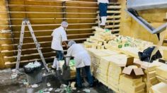 Mandan a la basura más de 10 toneladas de queso en Chihuahua