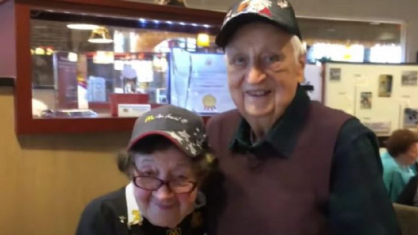 Ruthie lleva 50 AÑOS de trabajar en McDonald's, y acaba de cumplir 100 años: VIDEO