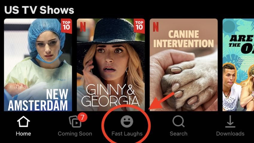 ¿TikTok en Netflix? Conoce Fast Laughs, la nueva propuesta de la plataforma