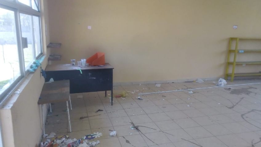 Aprovechan pandemia y saquean escuela preescolar en Altamira, Tamaulipas