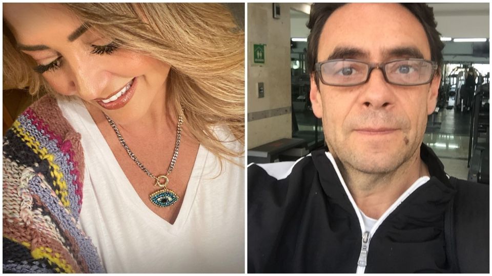 Andrea Legarreta y Andrés Bonfiglio. Foto: Instagram