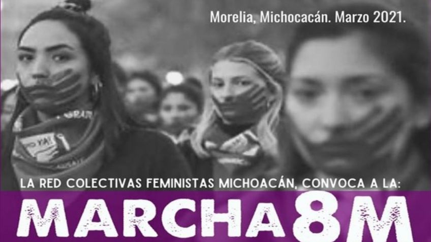 Michoacán se prepara para el Día de la Mujer; así será la marcha 8M