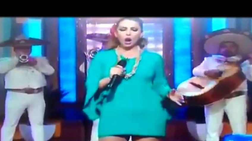 El BOCHORNOSO momento que pasó Paty Navidad en vivo; ¿recuerdas este incidente? | VIDEO