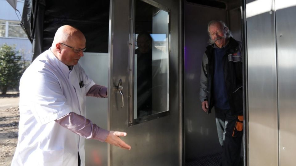 El inventor ve la máquina como una herramienta de detección potencialmente útil en conciertos, aeropuertos, escuelas u oficinas. FOTO: Reuters