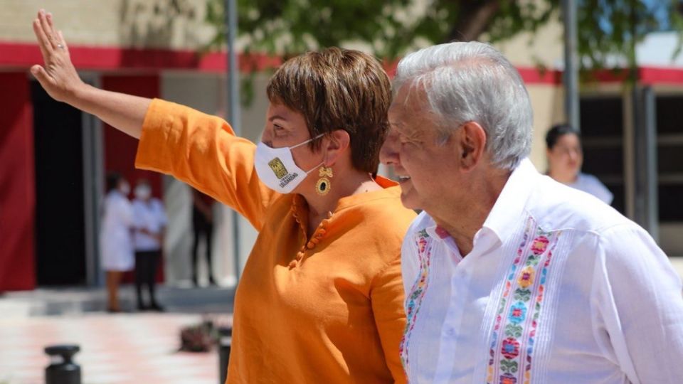 El presidente acompañó el recorrido