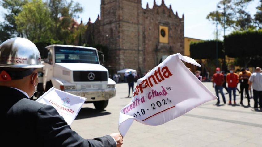 Tlalnepantla envía pipas ante escasez de agua