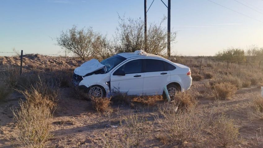 Sonora: Mueren tres personas en fatal accidente en la carretera a Bahía de Kino