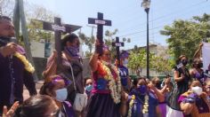 Oaxaca: marchan en Juchitán para exigir un alto a los feminicidios en el país