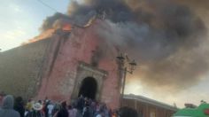 Se incendia templo de Nurio, en Paracho, Michoacán: VIDEO