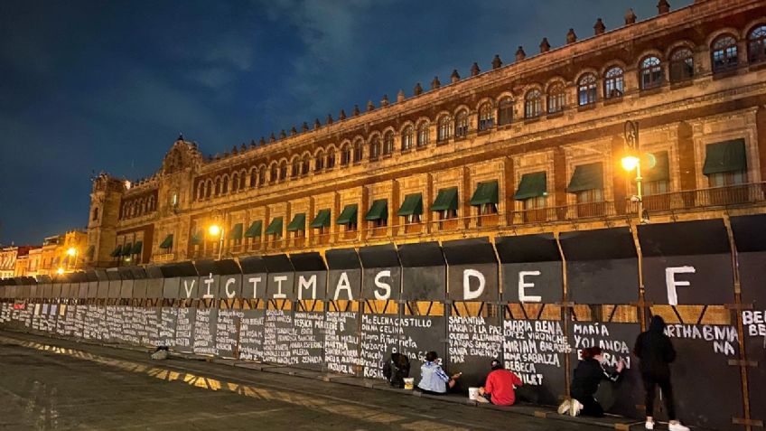 El de Palacio Nacional es “muro de paz”, dice la 4T