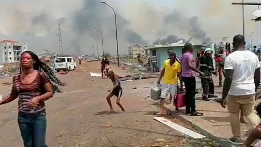 Explosión en Guinea Ecuatorial dejó 17 personas muertas y más de 420 heridos por negligencia militar