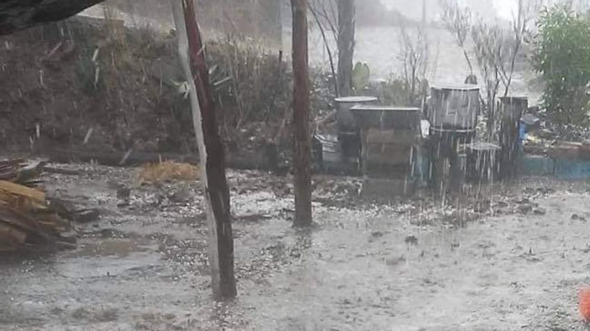 Reportan fuertes tormentas y caída de granizo en Guerrero y Oaxaca: FOTOS