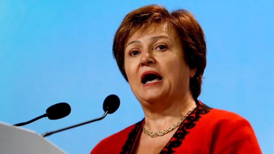 El FMI, que dirige Kristalina Georgieva, ve bajo empleo. Foto: Reuters