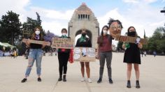 MARCHAS 8M: Feministas comienzan a concentrarse en el Monumento a la Revolución en el marco del Día de la Mujer