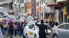 Marchan feministas por calles en Tabasco y Yucatán