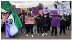 M82021: marchan mujeres en Tijuana para exigir justicia y condenar feminicidios