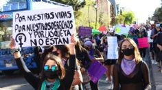 Mujeres se manifiestan por una vida libre de violencia en Zacatecas