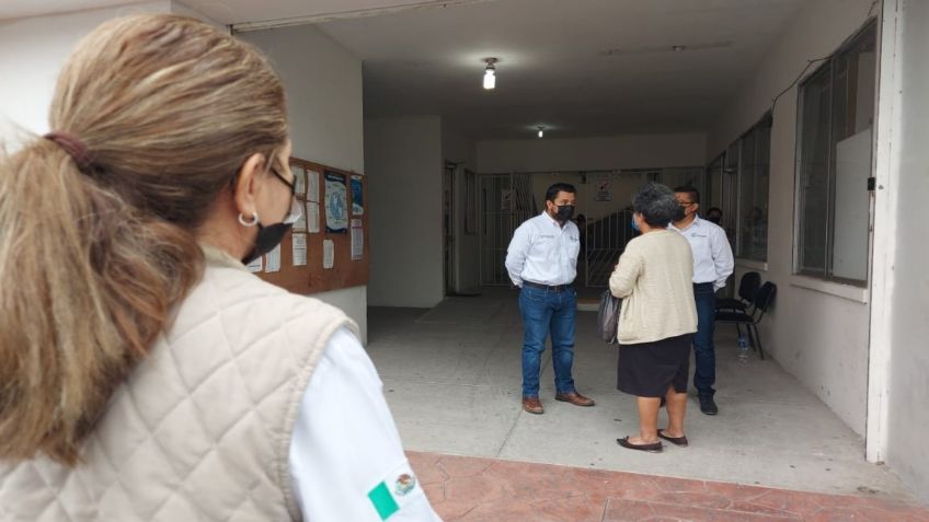 Tamaulipas: Madrugan adultos mayores para vacunarse en Ciudad Madero, pero no hay vacunas