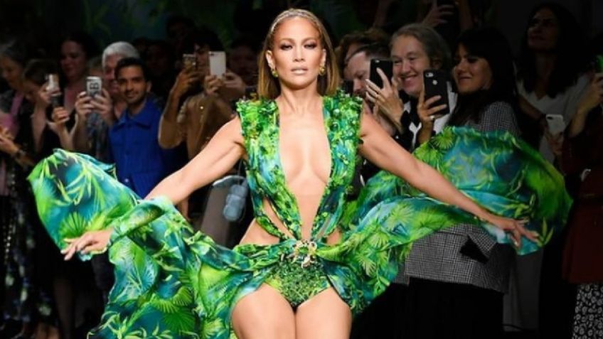 ¡Genios! Reviven el elegante y COSTOSO vestido de JLo y lo convierten en BIKINI de solo 16 dólares: FOTO