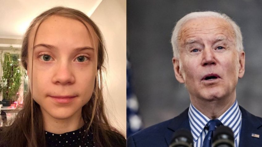 ¡No le bastó con Trump! Greta Thunberg se va con todo contra Joe Biden por esta razón