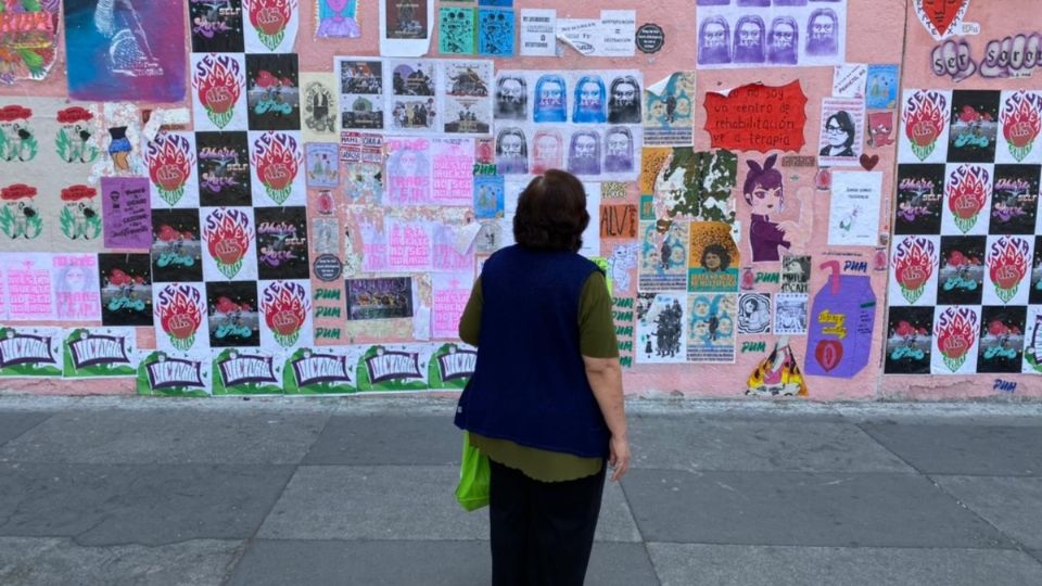 Intervenciones en las calles de la ciudad por el 8M. Foto: Daniel Ojeda