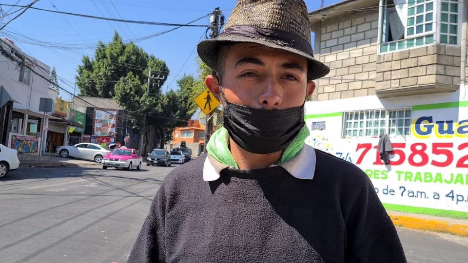 Manuel Hipólito dejó su país con la intención de una vida mejor, hoy vive en la calle. Foto: Especial