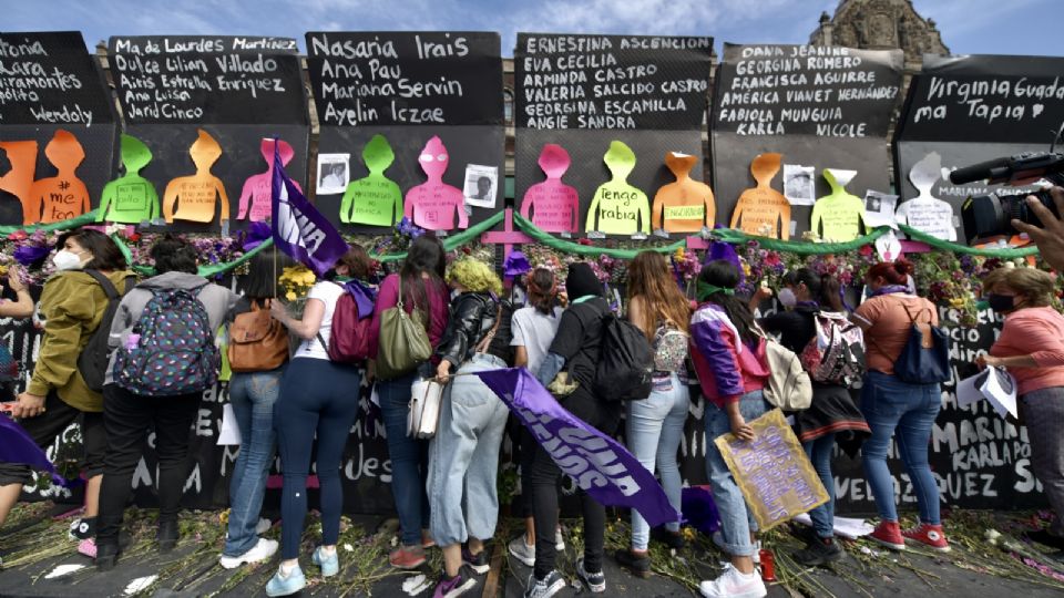 ¿Qué actividades habrán durante la Marcha 8M en la Ciudad de México? 
FOTO: Archivo