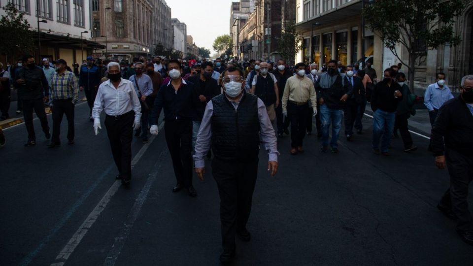 Hasta el momento se desconoce si la manifestación llegará al Zócalo capitalino. Foto: Archivo | Cuartoscuro