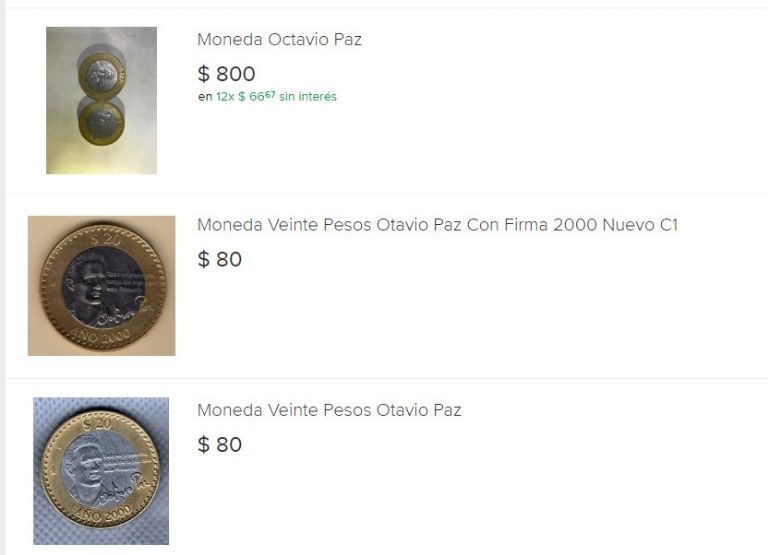 moneda octavio paz