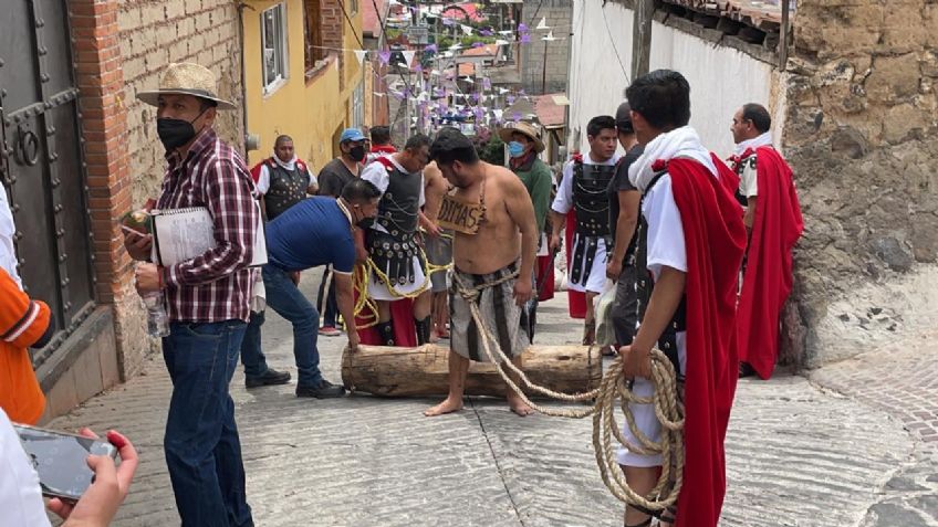 Pandemia no frenó la fe en Ocoyoacac, viacrucis se graba y será virtual