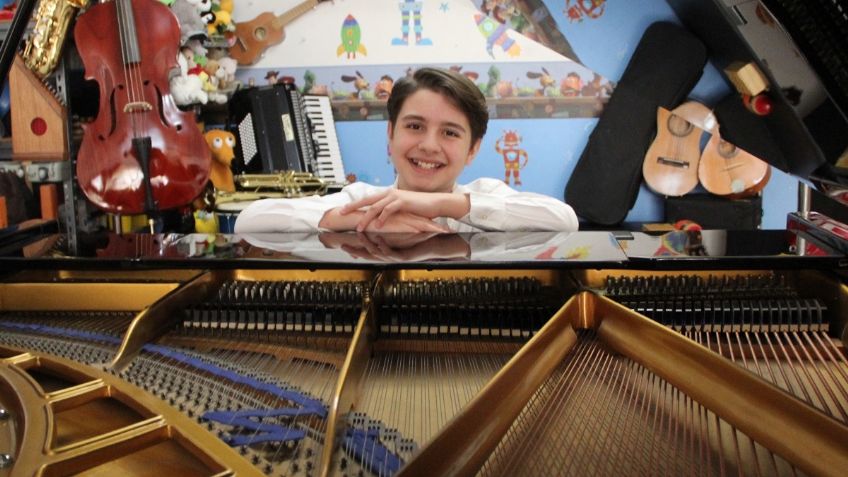 Alexander Vivero, pianista prodigio de 12 años