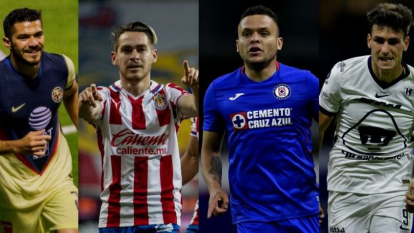 Luz y sombra de los cuatro grandes en la reanudación de la Liga MX