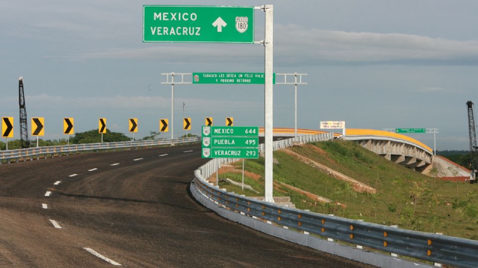 Reporte de la carretera CDMX-Veracruz en este Jueves Santo 
FOTO: Twitter