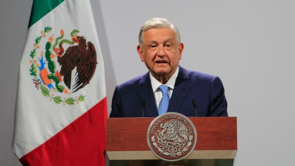 El presidente López Obrador en la conferencia de Palacio Nacional
FOTO: Archivo