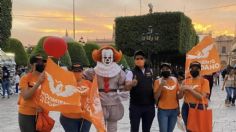 Payaso Eso se suma a las campañas electorales | FOTO