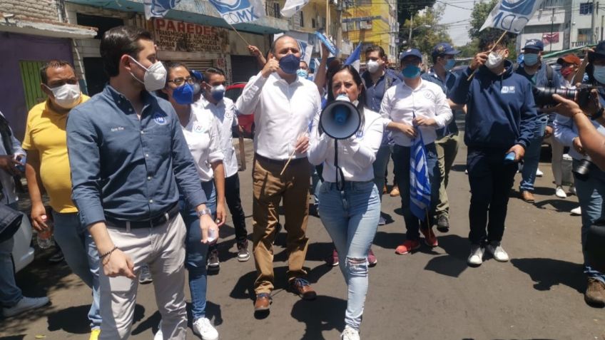 Sandra Cuevas propone la construcción de un circuito para marchas feministas