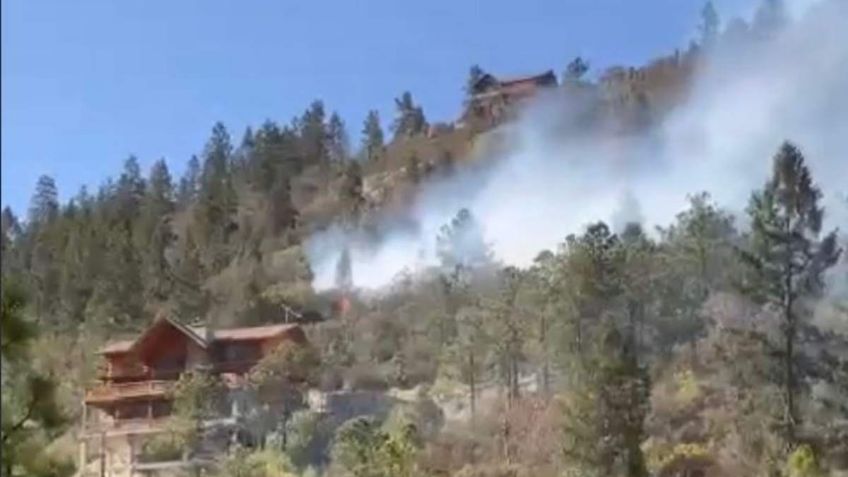 Se registra otro incendio en Coahuila; ahora en la zona de Monterreal: VIDEO