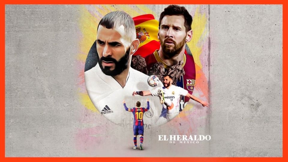 El Clásico de España entre Real Madrid y Barcelona podría definir al próximo campeón. ARTE Christian Chacón