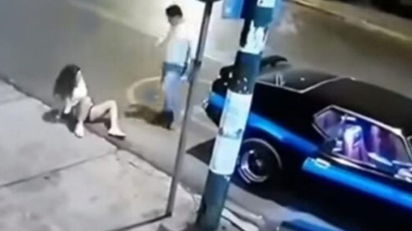 Hombre de Mustang azul que golpeó a mujer podría ir a prisión por narcomenudeo