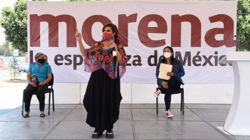 Clara Brugada va por sistema comunitario de Salud en Iztapalapa