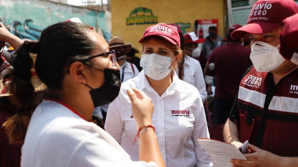 Judith Vanegas Tapia recorrió calles de Milpa Alta y escuchó la opinión de las personas. Foto: Especial