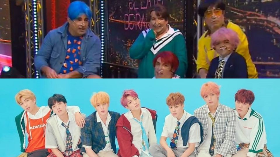 Usuarios y ARMY han denunciado que un programa chileno fue racista al realizar una parodia de la boyband. Foto: Especial