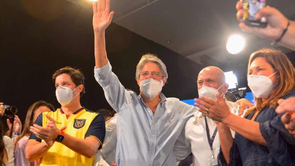 Guillermo Lasso, virtual presidente. Foto: AFP