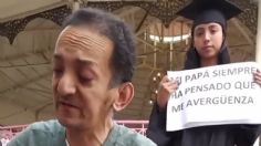 ¡CONMOVEDOR! Joven graduada agradece a su PADRE bolero; ASÍ REACCIONÓ | VIDEO VIRAL